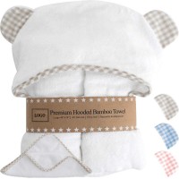 Organic Bamboo Soft Baby Ears Bath Baby Towels With Hood